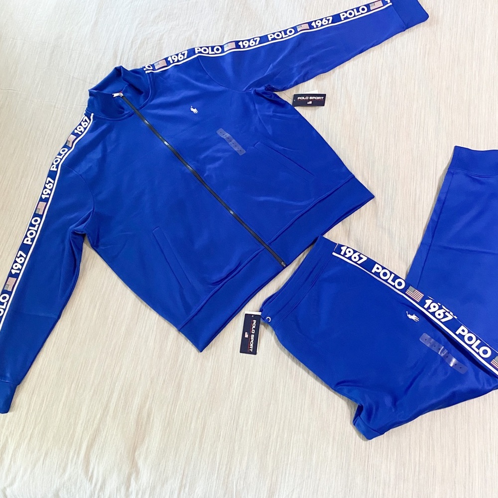 Polo Sport 1967 Side Logo Tracksuit-Royal Blue - Picture 3 of 13